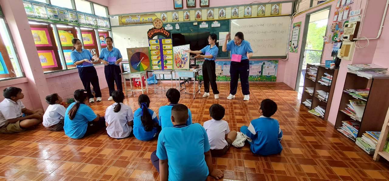 62. ค่ายศิลปะบูรณาการกับสาระการเรียนรู้สำหรับนักเรียนระดับประถมศึกษา ณ โรงเรียนบ้านโนนม่วง